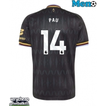 Aston Villa Pau Torres #14 Replica Away Shirt 2026-27 Short Sleeve